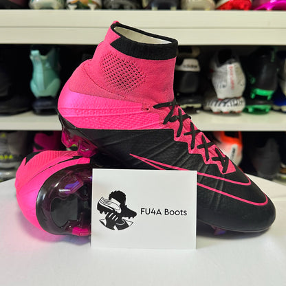 Nike Mercurial Superfly Leather FG Black/Hyper Pink