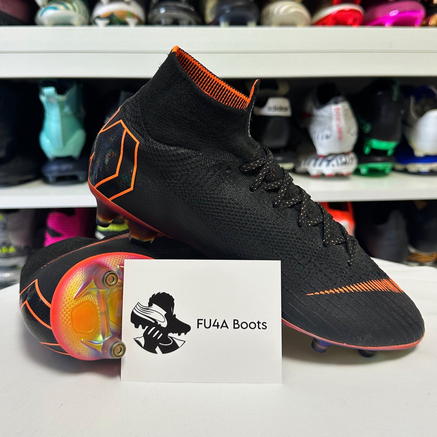 Nike Mercurial Superfly 6 Elite AG-PRO - Black/Total Orange