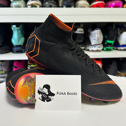 Nike Mercurial Superfly 6 Elite AG-PRO - Black/Total Orange